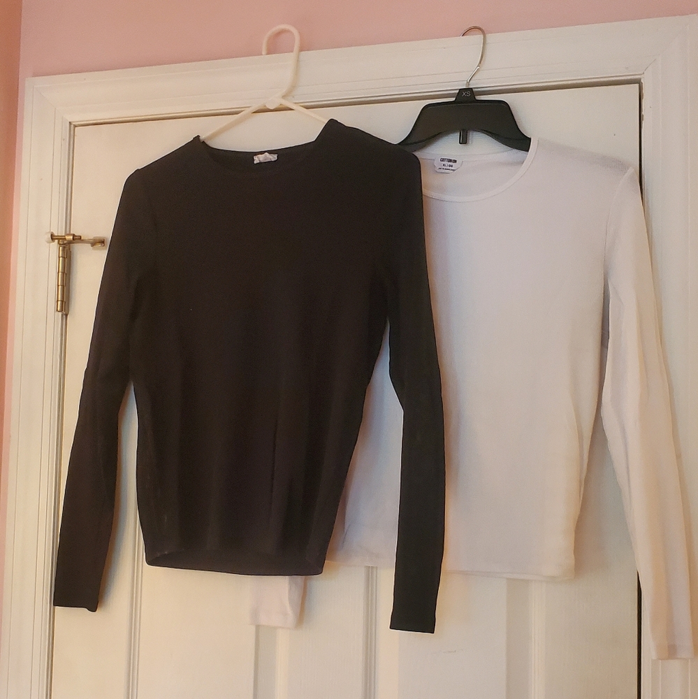Elegant Black and White Women's Dress